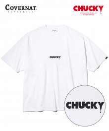 COVERNAT X CHUCKY TWO FACE TEE WHITE