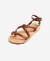 [3Way] Classic Ankle Strap Sandal (tobacco)