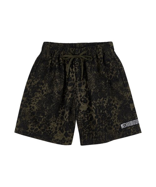 Шорты leopard Khaki