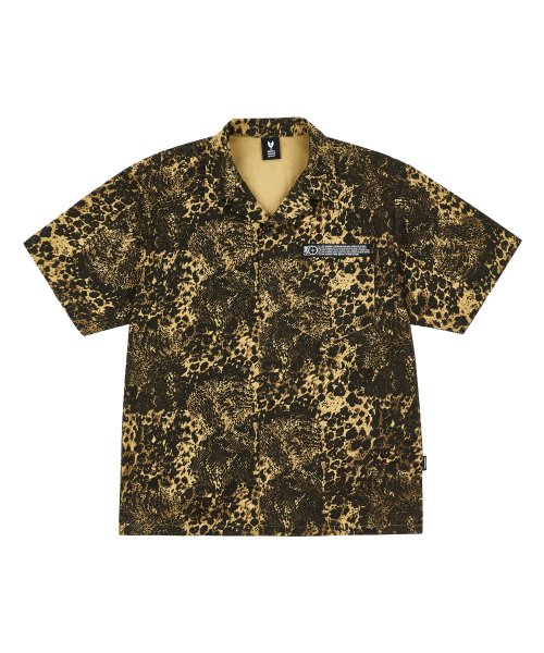 Рубашка leopard Sand