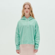 CROP HOODIE_MINT