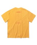 크리틱(CRITIC) X HAPPY FOOD LETTER 반팔 티셔츠 Yellow
