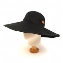 유니버셜 케미스트리(UNIVERSAL CHEMISTRY) Long Black Wire Cloche Hat GD 여름페도라