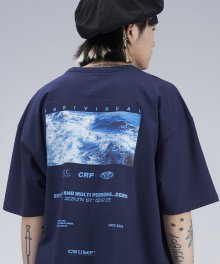 블루 웨이브 티셔츠 (CT0276-1)