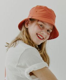 Airy Bucket Hat  - Brick orange