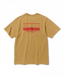 NAVYISM T-Shirt Mustard
