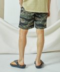 TWO TUCK WORK SHORTS _ TIGER CAMO