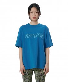 C LINE LOGO T-SHIRT_BLUE