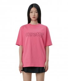 C LINE LOGO T-SHIRT_PINK