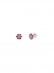 Shining Daisy Earrings in Red_VX0MX0610