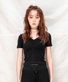 20 여름 브이넥 (블랙)