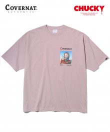 COVERNAT X CHUCKY FILM SCRIPT TEE PINK