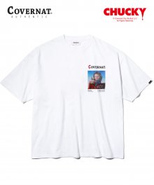 COVERNAT X CHUCKY FILM SCRIPT TEE WHITE