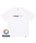 코닥(KODAK) 골드플러스200 썸머 쿨 반팔티셔츠 WHITE