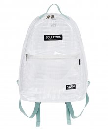 PVC Backpack [SAGE / CLEAR]