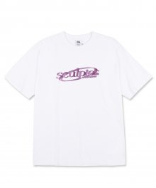 3D Logo Tee White