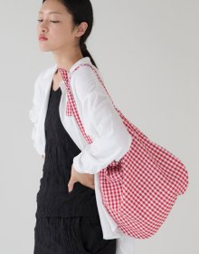 Check Daily Bag - Red