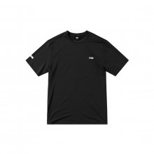 클럽 엠브로이드 에센셜 티셔츠 - 블랙