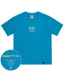코닥(KODAK) 골드플러스200 베이직 로고 반팔티셔츠 BLUE