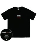 코닥(KODAK) 골드플러스200 베이직 로고 반팔티셔츠 BLACK