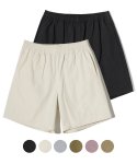 파르티멘토(PARTIMENTO) [2Pack] Cotton Colline Shorts (6color)