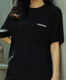 시그니처 로고 티셔츠 (블랙/스카치)