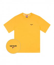 Basic Logo Half T-Shirts (yellow)