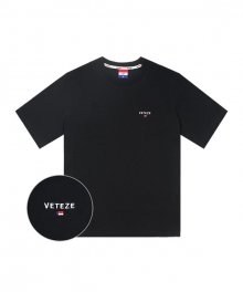 Basic Logo Half T-Shirts (black)