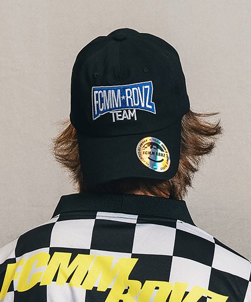 MUSINSA | RDVZ [FCMMxRDVZ] Racing Team Ball Cap - Black