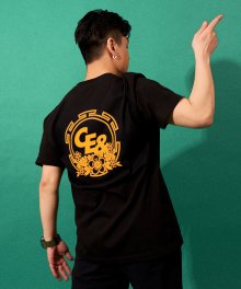 [씨이앤X후즈닷] CE& 그래픽 티셔츠 블랙