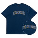 엄브로(UMBRO) ARC 로고 오버핏 반팔 티셔츠 네이비 (U0224CRS60)