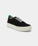 림트스튜디오(LIMT STUDIOS) Canvas Low Black Sneakers