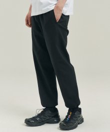 Linen Classic Sweat Pants [Black]