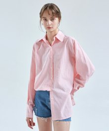Pastel Stripe Shirt_Pink
