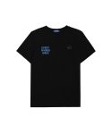서플로(SURFLO) 남녀공용 MMS Black 면 티셔츠