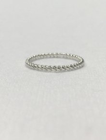 Thin twisted ring (실버925)