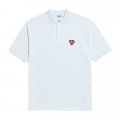 노맨틱 오버사이즈 PK 1/2 티셔츠 화이트