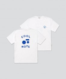 NOTE SOUNDS GOOD COOL TEE-WHITE