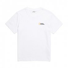 N205UTS910 네오디 스몰 로고 반팔 티셔츠 WHITE