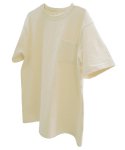 라운지에이피티(LOUNGE APT) Comfy Pocket T-Shirt_Cream