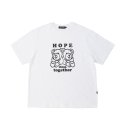 어피스오브케이크(APIECEOFCAKE) HTT 1/2 T-shirts_White