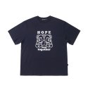 어피스오브케이크(APIECEOFCAKE) HTT 1/2 T-shirts_Navy