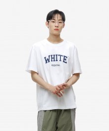 COLOR COLLEGE TEE - WHITE