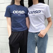 ODSD 로고 슬림핏 티셔츠 - 2COLOR