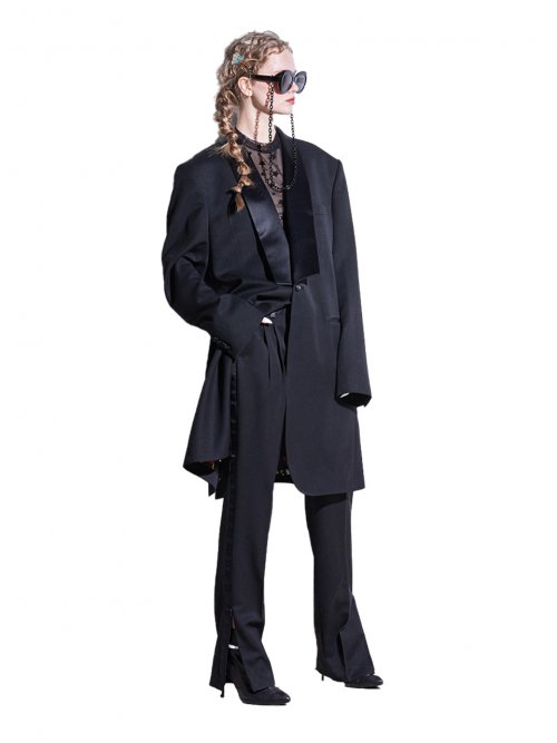 Куртка tuxedo collar