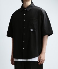 CHILLY RAY.FIT OVER SHIRTS (BLACK)