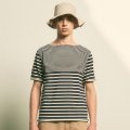 Serge Voyage Stripe T Shirts - NAVY