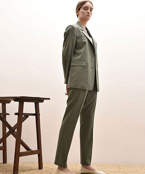 Брюки AIDEN TUCK (Khaki)