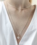 위트홀리데이(WIT-HOLIDAY) 1.5mm ball chain long necklace - silver925