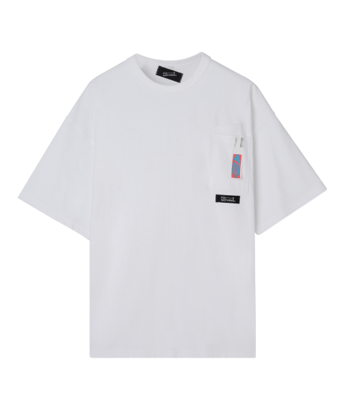 픽스낫띵(FIX NOTHING) F TYVEK DOUBLE POCKET T-SHIRT White - 58,000 | 무신사 스토어